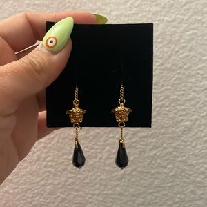 Versace La Medusa drop earrings
